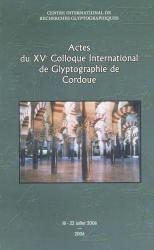 Actes Colloque Cordoue