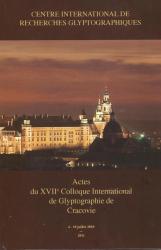 Actes XVII colloque Cracovie